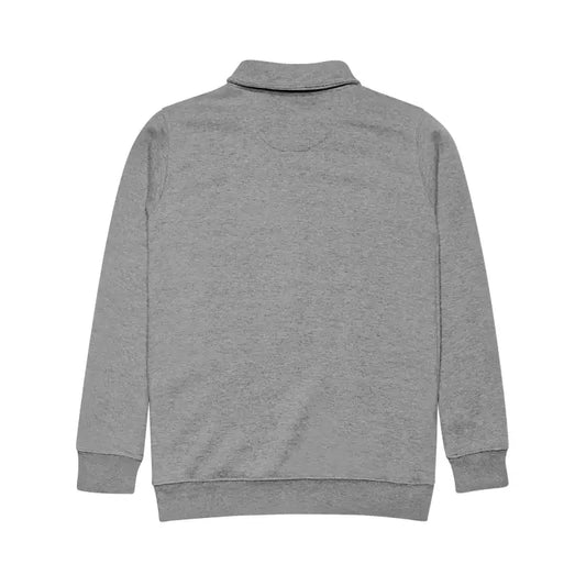 Carbon Grey Block Island Embroidered Unisex Fleece Pullover Cozy Comfort - Ocean State Styles