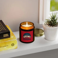Caroling Chicken Christmas Candle Coconut Apricot Wax Decor - Ocean State Styles