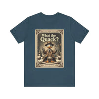 Cartoon Duck Detective T Shirt With What The Quack Humor - Ocean State Styles