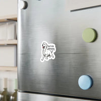 Cartoon Golden Retriever Vinyl Sticker for Dog Lovers - Ocean State Styles