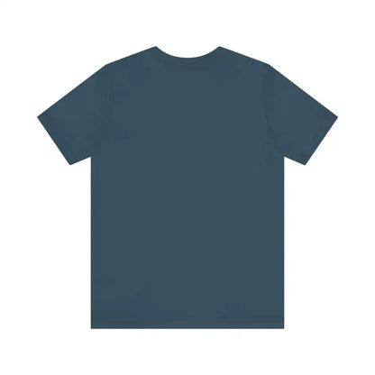 Blue crew neck t-shirt from Casual Ride the Waves Beach T Shirt collection
