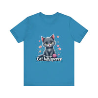 Cat Whisperer Unisex Tee for Cat Lovers - Ocean State Styles
