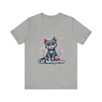 Cat Whisperer Unisex Tee for Cat Lovers - Ocean State Styles