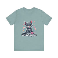 Cat Whisperer Unisex Tee for Cat Lovers - Ocean State Styles