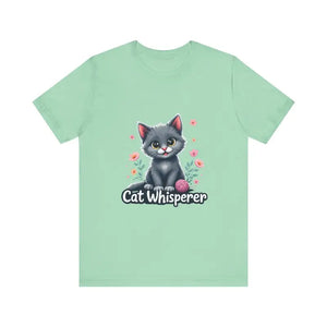 Cat Whisperer Unisex Tee for Cat Lovers - Ocean State Styles