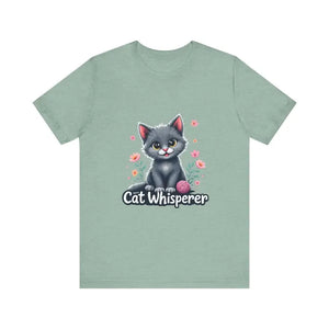 Cat Whisperer Unisex Tee for Cat Lovers - Ocean State Styles