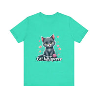 Cat Whisperer Unisex Tee for Cat Lovers - Ocean State Styles