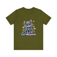 Cat Whisperer Unisex Tee for Cat Lovers - Ocean State Styles