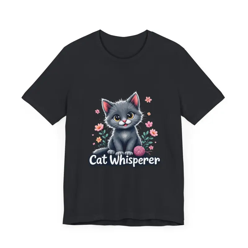 Cat Whisperer Unisex Tee for Cat Lovers - Ocean State Styles