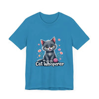 Cat Whisperer Unisex Tee for Cat Lovers - Ocean State Styles