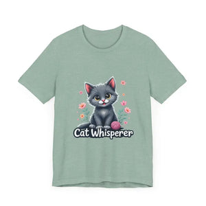 Cat Whisperer Unisex Tee for Cat Lovers - Ocean State Styles