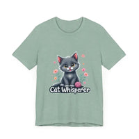 Cat Whisperer Unisex Tee for Cat Lovers - Ocean State Styles