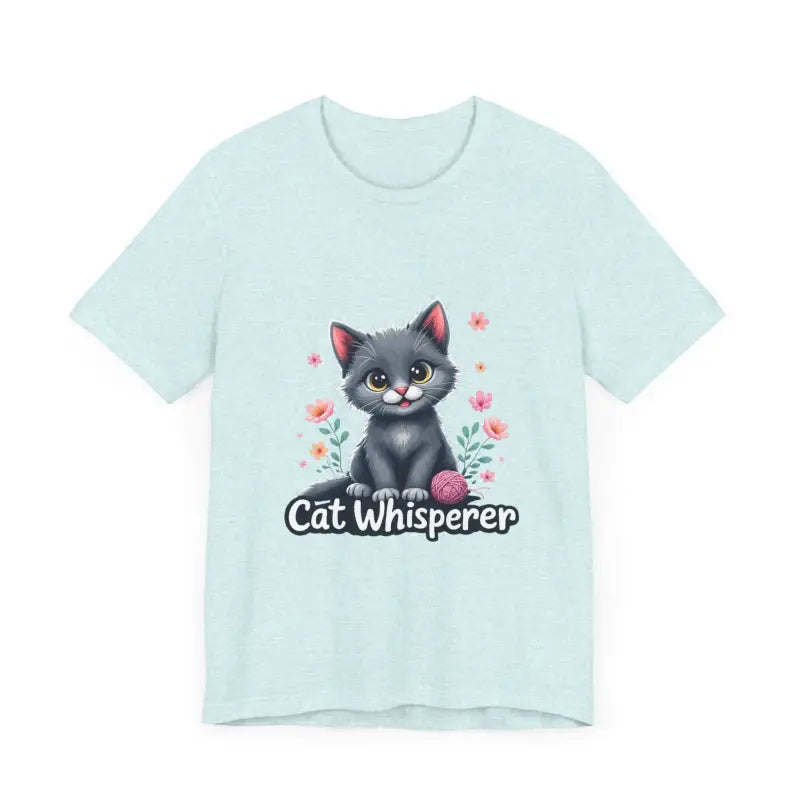 Cat Whisperer Unisex Tee for Cat Lovers - Ocean State Styles