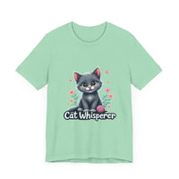 Cat Whisperer Unisex Tee for Cat Lovers - Ocean State Styles