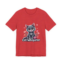 Cat Whisperer Unisex Tee for Cat Lovers - Ocean State Styles