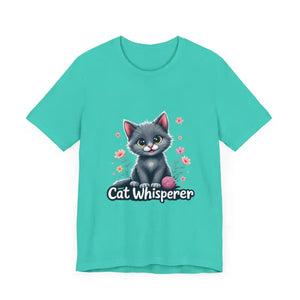 Cat Whisperer Unisex Tee for Cat Lovers - Ocean State Styles