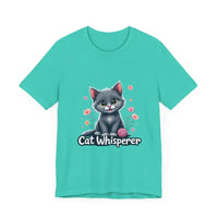 Cat Whisperer Unisex Tee for Cat Lovers - Ocean State Styles