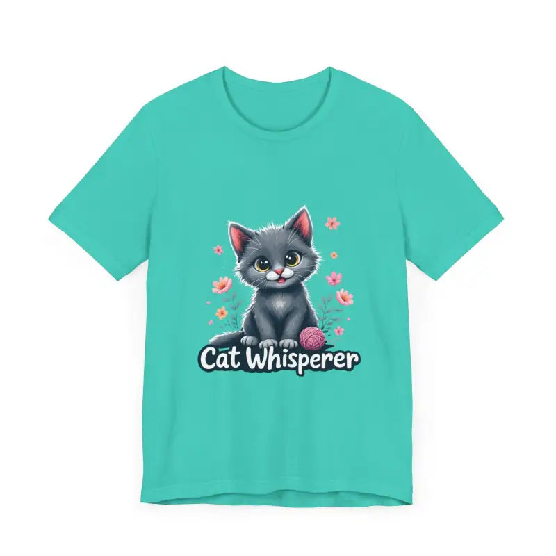 Cat Whisperer Unisex Tee for Cat Lovers - Ocean State Styles