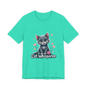 Cat Whisperer Unisex Tee for Cat Lovers - Ocean State Styles