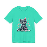 Cat Whisperer Unisex Tee for Cat Lovers - Ocean State Styles