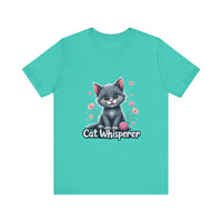 Cat Whisperer Unisex Tee for Cat Lovers - Ocean State Styles