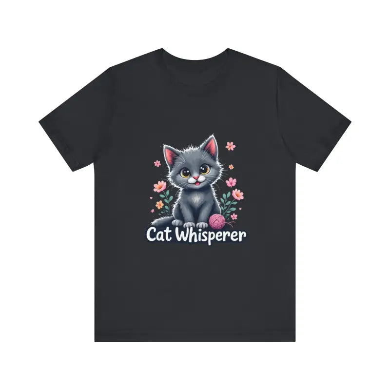 Cat Whisperer Unisex Tee for Cat Lovers - Ocean State Styles