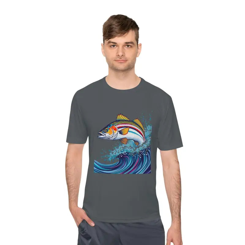 Catch Of The Day Unisex Moisture Wicking Fishing Tee - Ocean State Styles