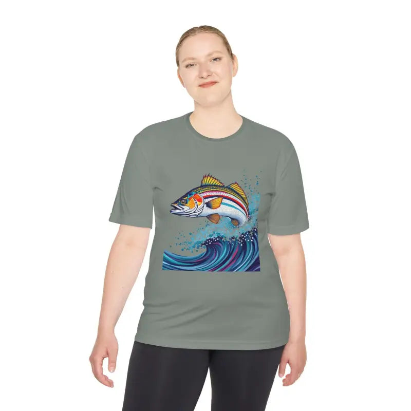 Catch Of The Day Unisex Moisture Wicking Fishing Tee - Ocean State Styles