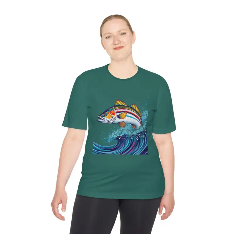 Catch Of The Day Unisex Moisture Wicking Fishing Tee - Ocean State Styles
