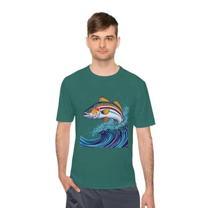 Catch Of The Day Unisex Moisture Wicking Fishing Tee - Ocean State Styles