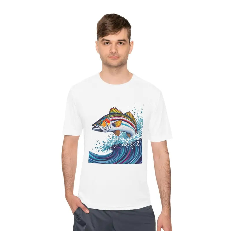 Catch Of The Day Unisex Moisture Wicking Fishing Tee - Ocean State Styles