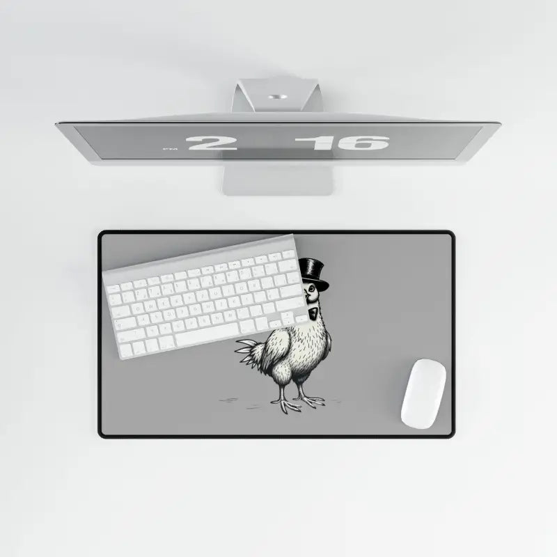 Charming Chicken Desk Mat for Fun and Organized Workspaces - Ocean State Styles