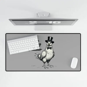 Charming Chicken Desk Mat for Fun and Organized Workspaces - Ocean State Styles