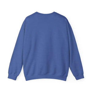 Chicken Graphic Sweatshirt in Blue Gray and Antique Cherry Red - Ocean State Styles