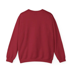 Chicken Graphic Sweatshirt in Blue Gray and Antique Cherry Red - Ocean State Styles