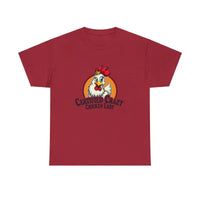Chicken Lady Heavy Cotton Unisex T-Shirt for Chicken Lovers - Ocean State Styles