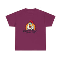 Chicken Lady Heavy Cotton Unisex T-Shirt for Chicken Lovers - Ocean State Styles