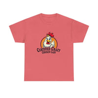 Chicken Lady Heavy Cotton Unisex T-Shirt for Chicken Lovers - Ocean State Styles