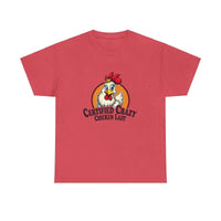 Chicken Lady Heavy Cotton Unisex T-Shirt for Chicken Lovers - Ocean State Styles
