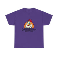 Chicken Lady Heavy Cotton Unisex T-Shirt for Chicken Lovers - Ocean State Styles