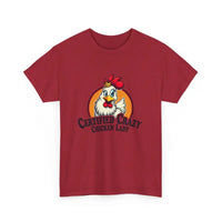 Chicken Lady Heavy Cotton Unisex T-Shirt for Chicken Lovers - Ocean State Styles