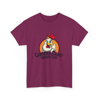 Chicken Lady Heavy Cotton Unisex T-Shirt for Chicken Lovers - Ocean State Styles
