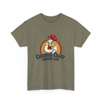 Chicken Lady Heavy Cotton Unisex T-Shirt for Chicken Lovers - Ocean State Styles