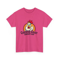 Chicken Lady Heavy Cotton Unisex T-Shirt for Chicken Lovers - Ocean State Styles