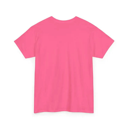 Pink short-sleeved t-shirt from Chicken Lady Heavy Cotton Unisex T-Shirt collection