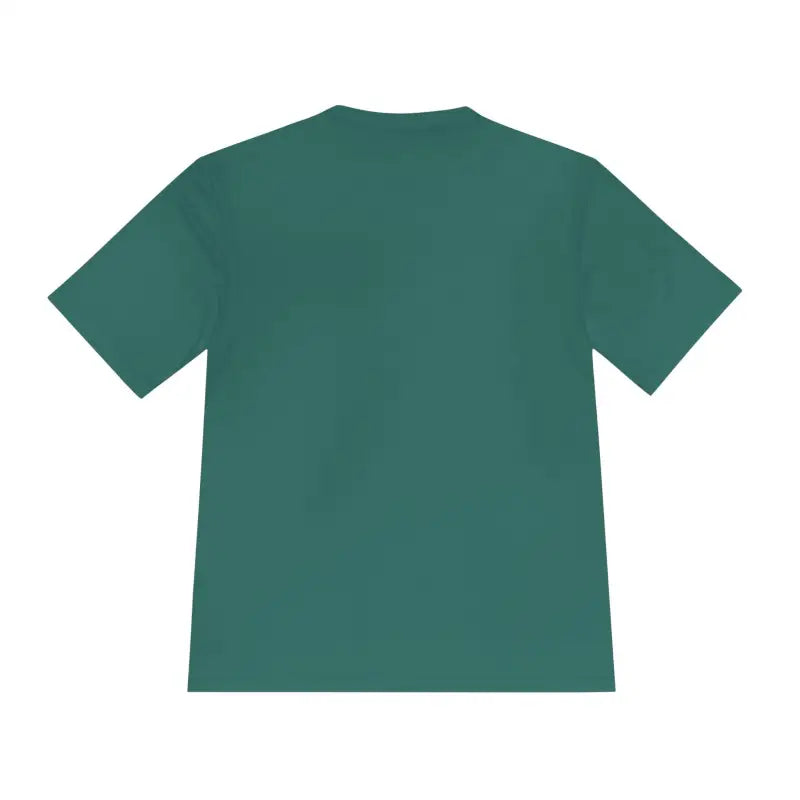 Green short-sleeved Chicken Lover Unisex Spork Tek Tee for Active Pet Owners