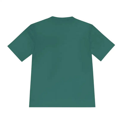 Green short-sleeved Chicken Lover Unisex Spork Tek Tee for Active Pet Owners