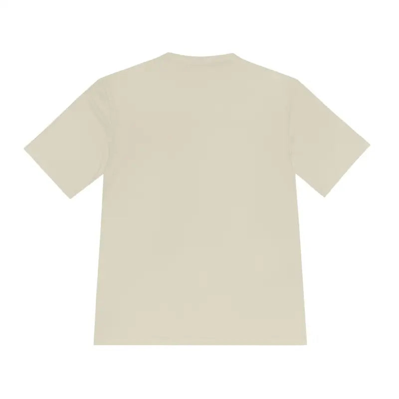 Beige short-sleeved Chicken Lover Unisex Spork Tek Tee for Active Pet Owners
