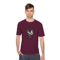 Chicken Lover Unisex Spork Tek Tee for Active Pet Owners - Ocean State Styles