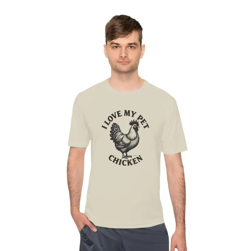 Chicken Lover Unisex Spork Tek Tee for Active Pet Owners - Ocean State Styles